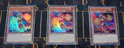 YUGIOH Fire King Courtier Ulcanix x3 (MP25-EN262) Ultra Rare 1st Edition NM - Image 1