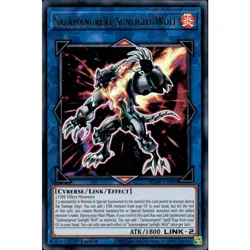 Salamangreat Sunlight Wolf Yu-Gi-Oh! BLAR-EN089 1st Ultra Rare - Image 1