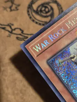 Yugioh War Rock Meteoragon LIOV-EN088 1st Edition Secret Rare LP - Image 2