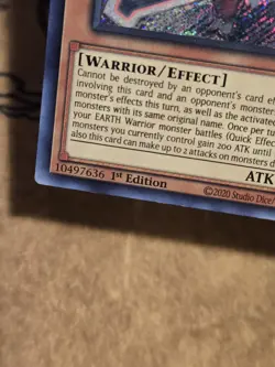 Yugioh War Rock Meteoragon LIOV-EN088 1st Edition Secret Rare LP - Image 3