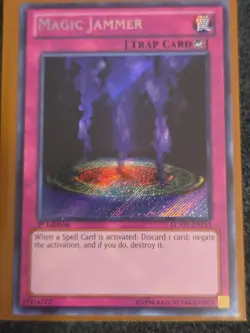 Magic Jammer - LCYW-EN153 - Secret Rare - 1st Edition VLP - Yugioh - Image 1
