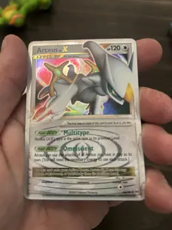 Pokemon TCG 2009 Platinum Arceus LV.X Ultra Rare Holo Card 94/99 NM - Image 1