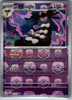 Gothitelle (Master Ball) 043/086 SV: White Flare - Pokemon Card - NM - Image 1