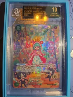 BGS 10 Black Label Sugar SP SR One Piece Card Game Japanese Pristine Beckett JP - Image 1