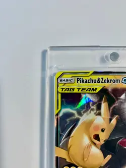 Pikachu & Zekrom Tag Team GX 33/181 Team Up Ultra Rare Pokemon Card - Image 2