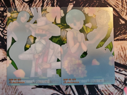 Robin Nami Bulma DRAGON BALL ONE PIECE 40th weekly JUMP Card TCG MORINAGA JAPAN - Image 2