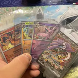 4x (FOUR) Pokemon Ultra Rare Prismatic Card Lot *All Pack Fresh* Master Balls + - Image 1