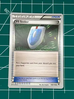 Pokemon Card Trainer Item Vs Seeker #109/119 Pokemon World Championships 2016 LP - Image 1