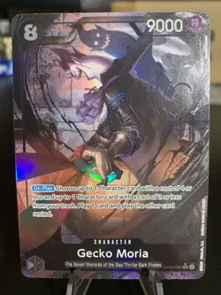 Gecko Moria OP06-086 SR Parallel (English) One Piece Card Game - Image 1