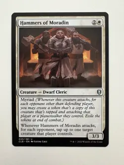 Hammers of Moradin MTG Magic the Gathering Card NM Near Mint CLB - Image 1