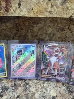 Pokemon Card Lot Mega Charizard, Slowpoke IR,Moltres Black Star Promo,NM!!! - Image 3