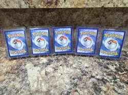Pokemon Card Lot Mega Charizard, Slowpoke IR,Moltres Black Star Promo,NM!!! - Image 5