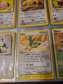 pokemon card lot snorlax, rattata, pidgeot. pidgeotto, vibrava, plus others - Image 3