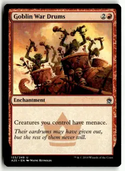 Masters 25 Goblin War Drums Masters/Uncommon - Image 1
