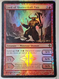 Lord of Shatterskull Pass- Foil - (HP)Prerelease Promo - Magic the Gathering MTG - Image 1