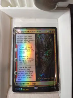 The Bloodsky Massacre - FOIL - Sealed Prerelease Promo - Magic the Gathering MTG - Image 1