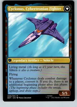 Cyclonus, the Saboteur - BOT - Transformers - Mythic - NM - MTG - Image 2