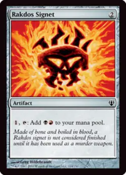 4x Rakdos Signet NM-Mint, English Archenemy MTG Magic - Image 1