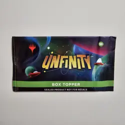 Magic The Gathering Unfinity Sealed Box Topper MTG - Image 1