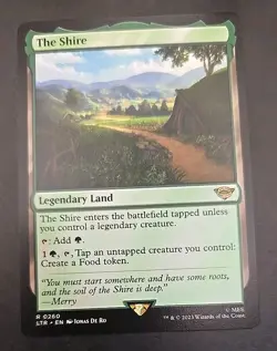 The Shire Universes Beyond: the Lord of the Rings MTG Regular Near Mint - Image 1