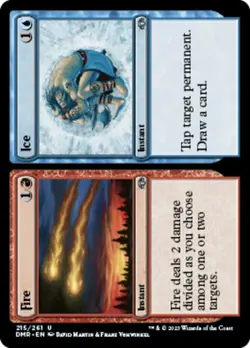 4x Fire // Ice NM-Mint, English Dominaria Remastered MTG Magic - Image 1