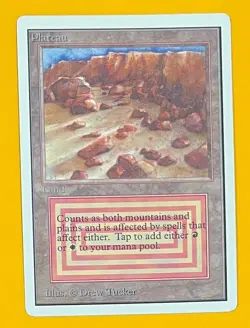 MTG PLATEAU Unlimited (OldManMTG 012-399) - Image 1