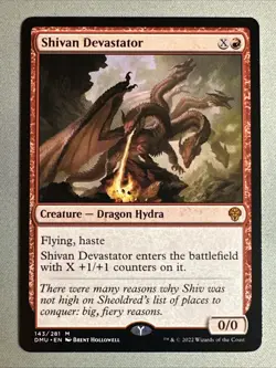 MTG / Shivan Devastator / DMU / #143 / Regular / Mythic / NM - Image 1