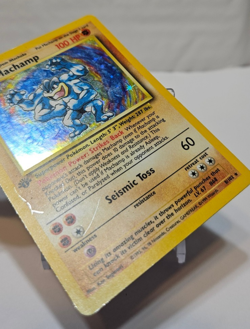 Machamp 8/102 Holo Rare 1st Edition Base Set Pokemon 765 - Image 5