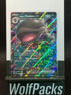 Pokemon TCG Journey Together - Paldean Clodsire Ex #94 Double Rare Holo - Image 1