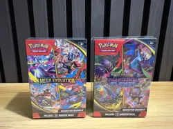 Pokemon TCG: Phantasmal Flames & Mega Evolution Booster Bundle (Lot of 2) 🔥 - Image 1
