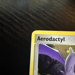 Pokemon TCG Aerodactyl Legend Maker Holo Rare 1/92 LP - Image 4