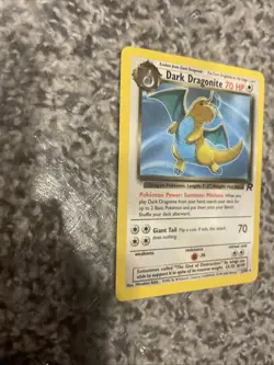 Pokemon TCG Dark Dragonite 22/82 Nonholo Rare Unlimited - WOTC Team Rocket - HP - Image 4