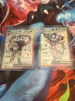 Pokemon TCG Umbreon Ex Espeon Ex Svp 175 176 Promo Pair NM Prismatic Evolution - Image 1