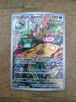 Brute Bonnet 207/182 IR - Pokemon TCG Paradox Rift Illustration Rare NM - Image 2