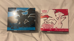 Pokemon Center White Flare & Black Bolt ETB Elite Trainer Box Sealed Pokemon TCG - Image 1