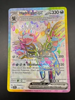 Hydreigon Ex 223/191 Full Art - Surging Sparks - Ultra Rare - Pokemon TCG - Image 1