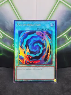 Yugioh Polymerization RA02-EN047 Ultimate Rare 1st Edition NM - Image 1