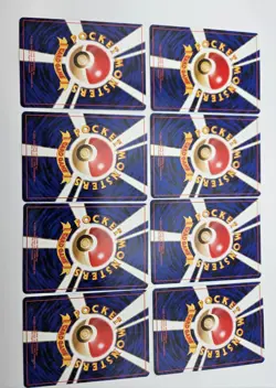 Vintage Japanese Pokemon Card Lot - Misty’s Pokemon - Gym Series - 8 Cards - Image 4