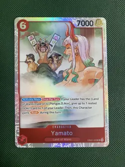 Yamato SR EB02-006 Anime 25th collection One Piece Card Game English TCG - Image 1