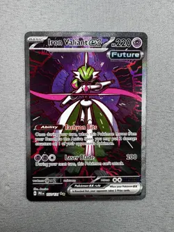 Iron Valiant ex 157/131 Prismatic Evolutions Pokemon SIR Pokemon Card MINT - Image 2