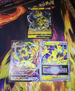 Zeraora V, VSTAR, & VMAX (Lot of 3) Holo SWSH Promo Pokemon Cards NM 🔥🔥 - Image 1