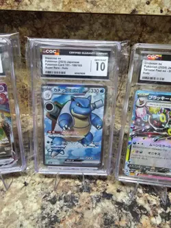 Graded Pokemon Card Lot GEM Mint 10,Blastoise, Umbreon,Mimikyu!!!! - Image 3