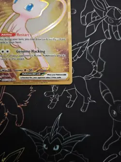 Pokemon Mew ex - 151 Gold Promo Metal Card Scarlet Violet 205/165 - English NM - Image 5