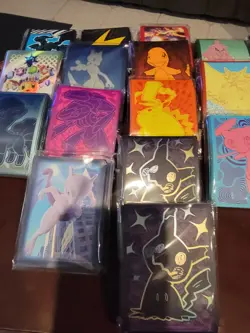 Pokemon TCG Card Sleeves Standard Size, Assorted 24 Sealed Packs - Image 2