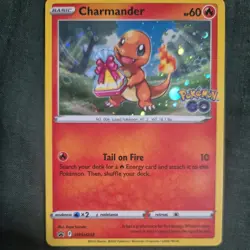 Charmander SWSH232 Holo Black Star Promo Pokemon Card LP - Image 1