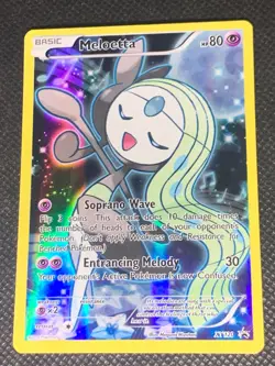 Meloetta XY120 - XY Promo Pokemon Card - NM - Image 1