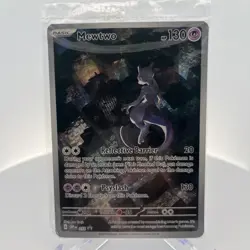 SEALED Pokemon TCG Mewtwo SVP 151 #052 Black Star Promo Card NM Condition - Image 1