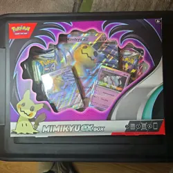 Pokemon TCG Mimikyu EX Sealed Box with 4 Booster Packs Foil Promo Card 820650852183 - Image 1