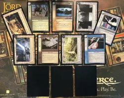 LotR TCG Fellowship of the Ring COMPLETE SET 374 cards NM with 0P1 - 0P9 - Image 5
