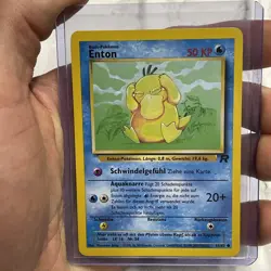 Pokemon TCG Enton #65/82 GERMAN Team Rocket Vintage Vtg Common NM/MT Card WOTC - Image 1